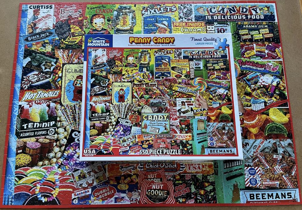 Penny Candy-Done - White Mountain puzzle collectible [Barcode 122219256389] - Main Image 4