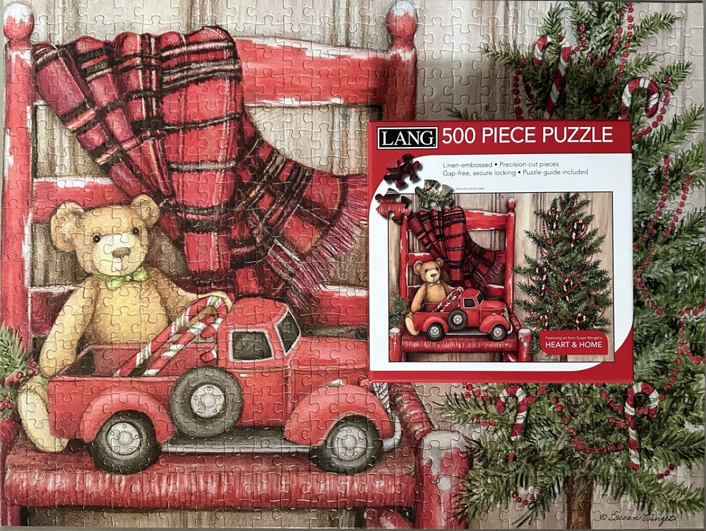 DONE: Bear In Chair - Lang puzzle collectible [Barcode 9780741258007] - Main Image 3