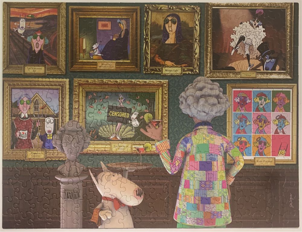 Gallery Of Gripe - 881, 7/1/25 - Hallmark puzzle collectible [Barcode 763795160334] - Main Image 2