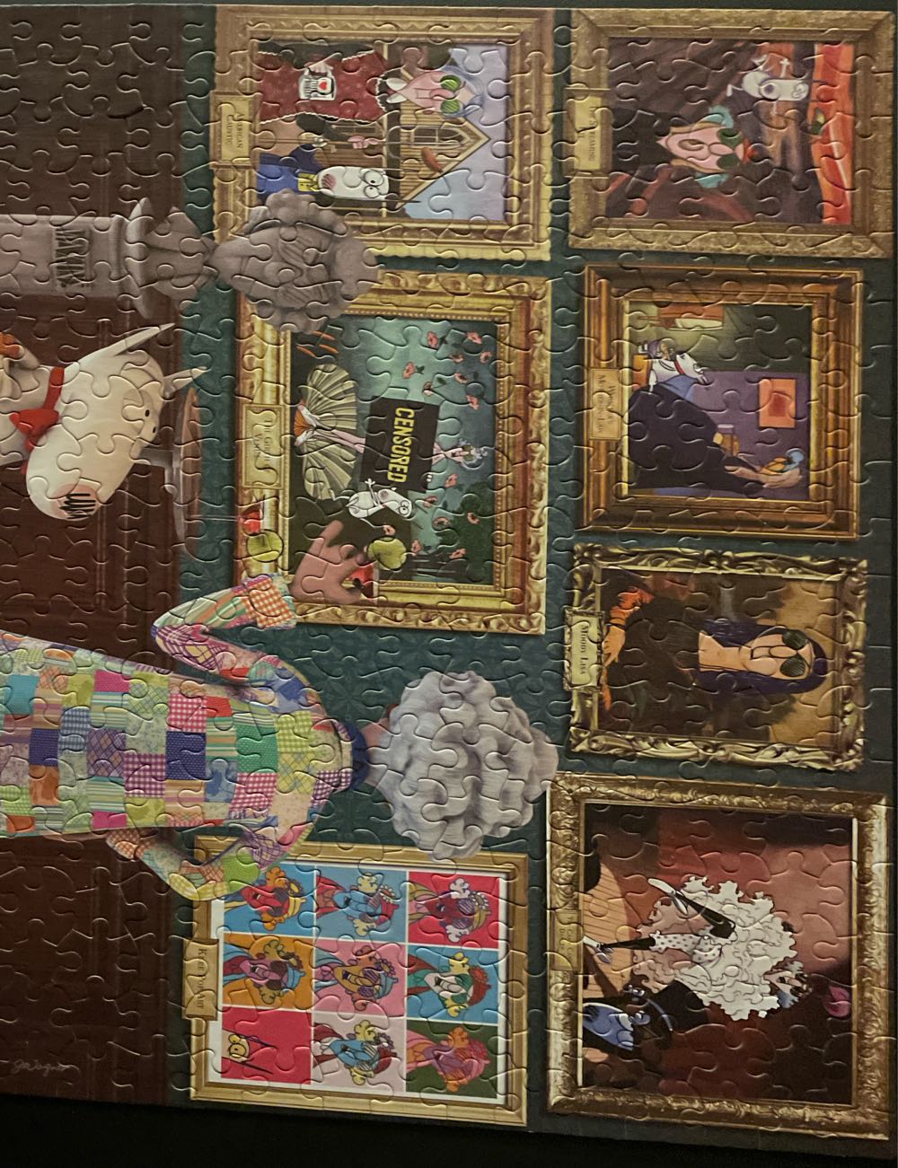 Gallery Of Gripe - 881, 7/1/25 - Hallmark puzzle collectible [Barcode 763795160334] - Main Image 3