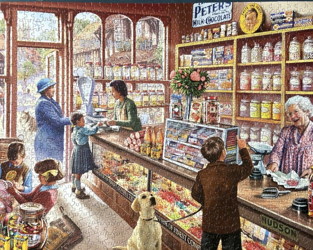 Old Candy Store - White Mountain puzzle collectible - Main Image 2