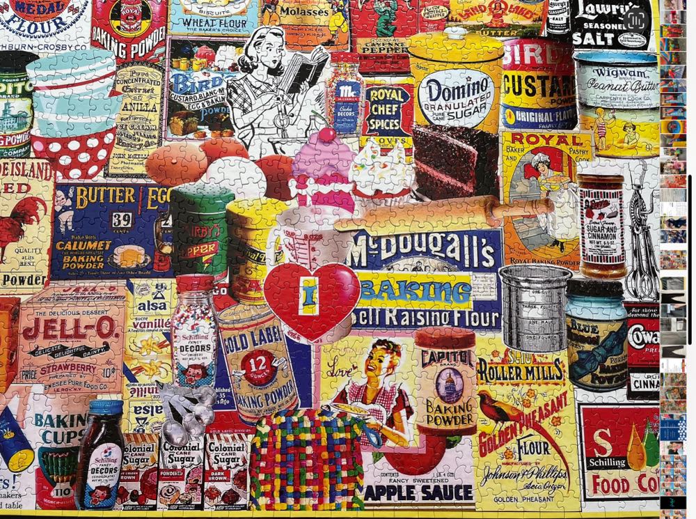 I Love Baking ✅ - White Mountain puzzle collectible - Main Image 2