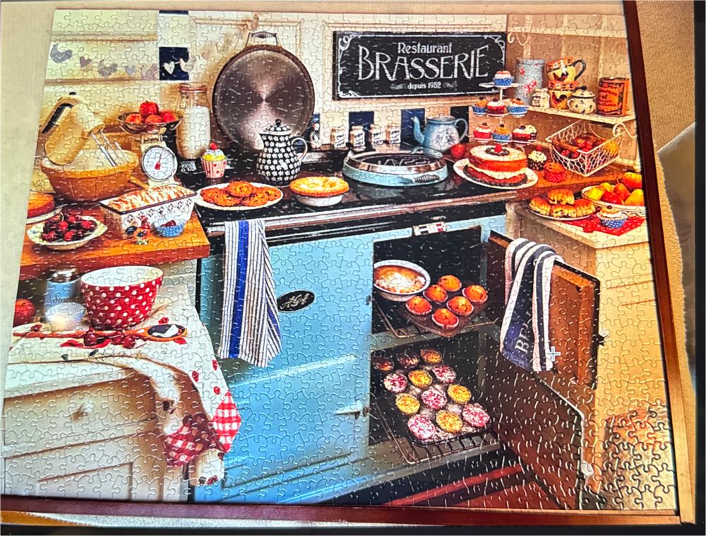 Home Cooking - White Mountain puzzle collectible - Main Image 2