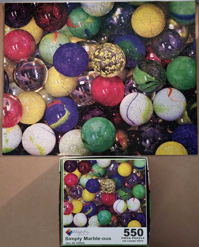 Simply Marble-ous - Majestic Puzzles puzzle collectible [Barcode 091683050024] - Main Image 2