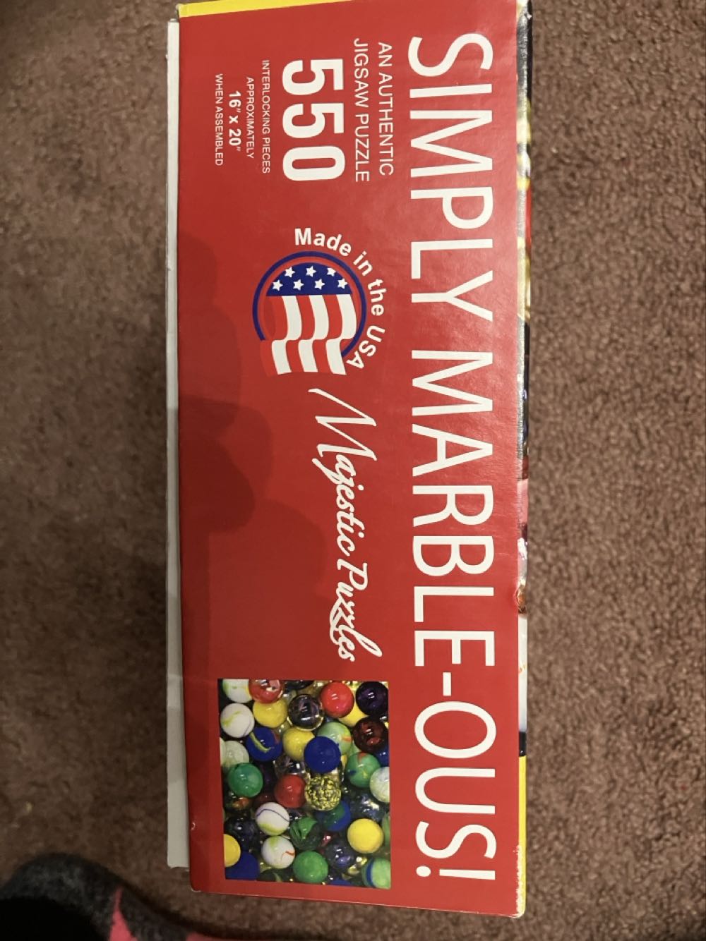 Simply Marble-ous - Majestic Puzzles puzzle collectible [Barcode 091683050024] - Main Image 4