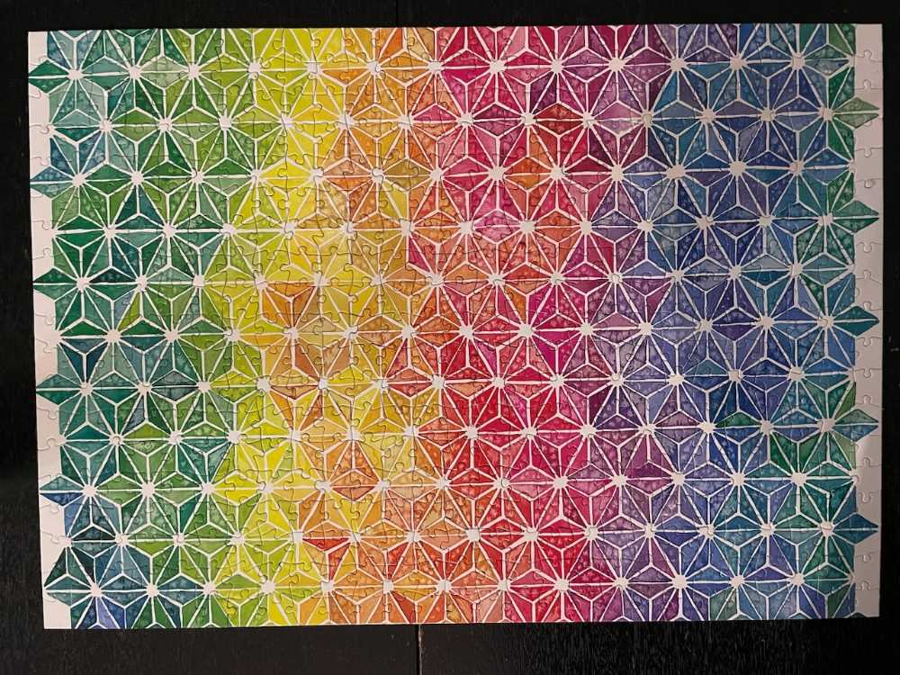 Geometric - Buffalo Games puzzle collectible - Main Image 2