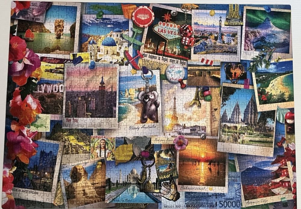 World Travel Pinboard - Arrow Puzzles puzzle collectible [Barcode 9317762187452] - Main Image 4