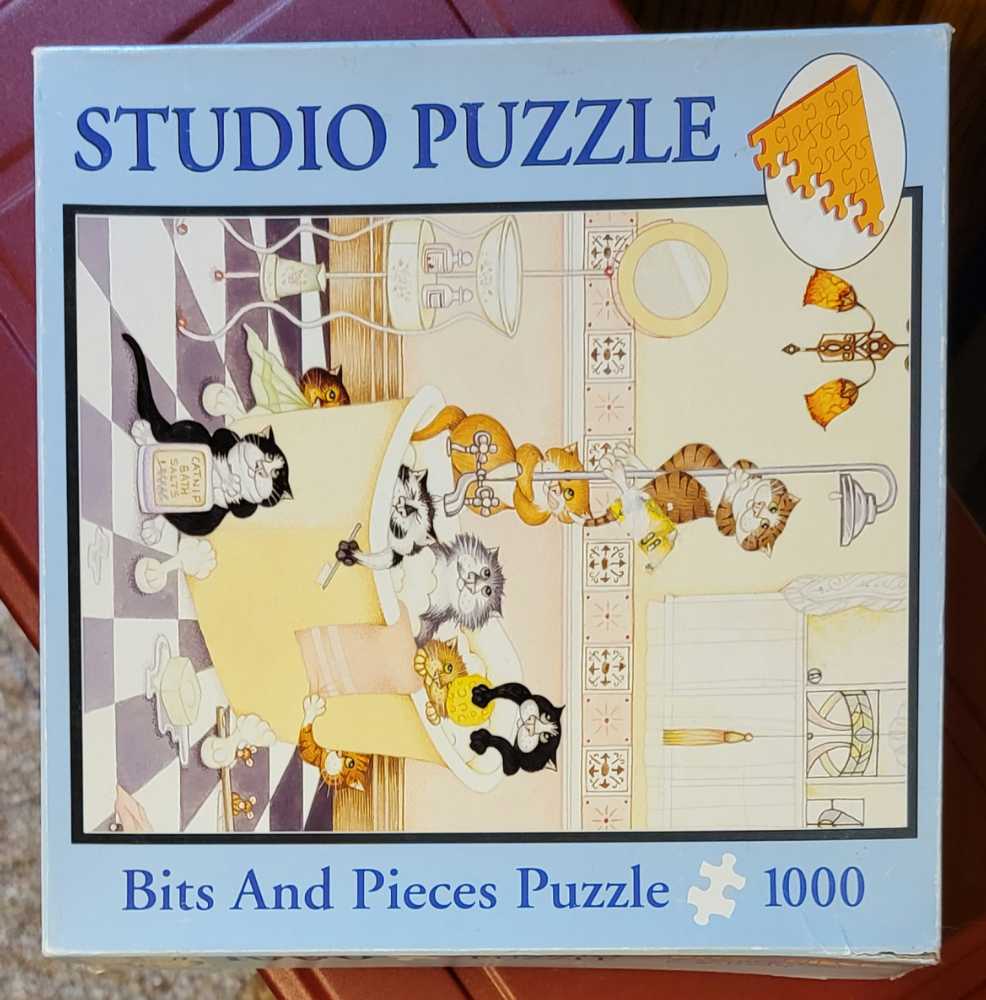 Shower Cats - Bits And Pieces puzzle collectible - Main Image 1