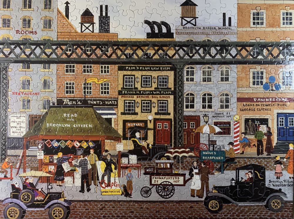 Brooklyn Rituals -  Ceaco puzzle collectible [Barcode 021081022040] - Main Image 3