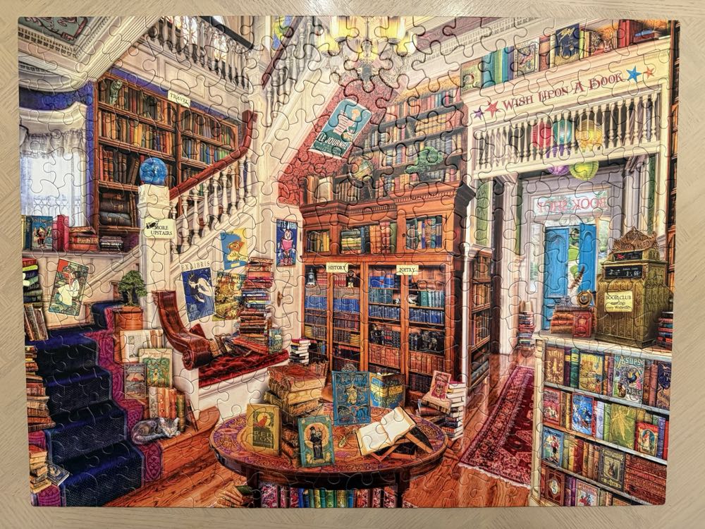 Book Heaven - 996, 1/16/26 - SOLD - White Mountain puzzle collectible [Barcode 724819259878] - Main Image 2