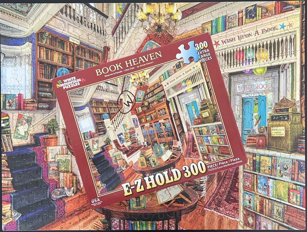 Book Heaven - 996, 1/16/26 - SOLD - White Mountain puzzle collectible [Barcode 724819259878] - Main Image 4