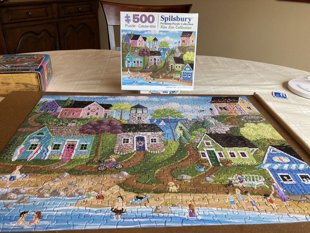 Summer Fun - Spillsbury Puzzle Co. puzzle collectible [Barcode 810061441021] - Main Image 2