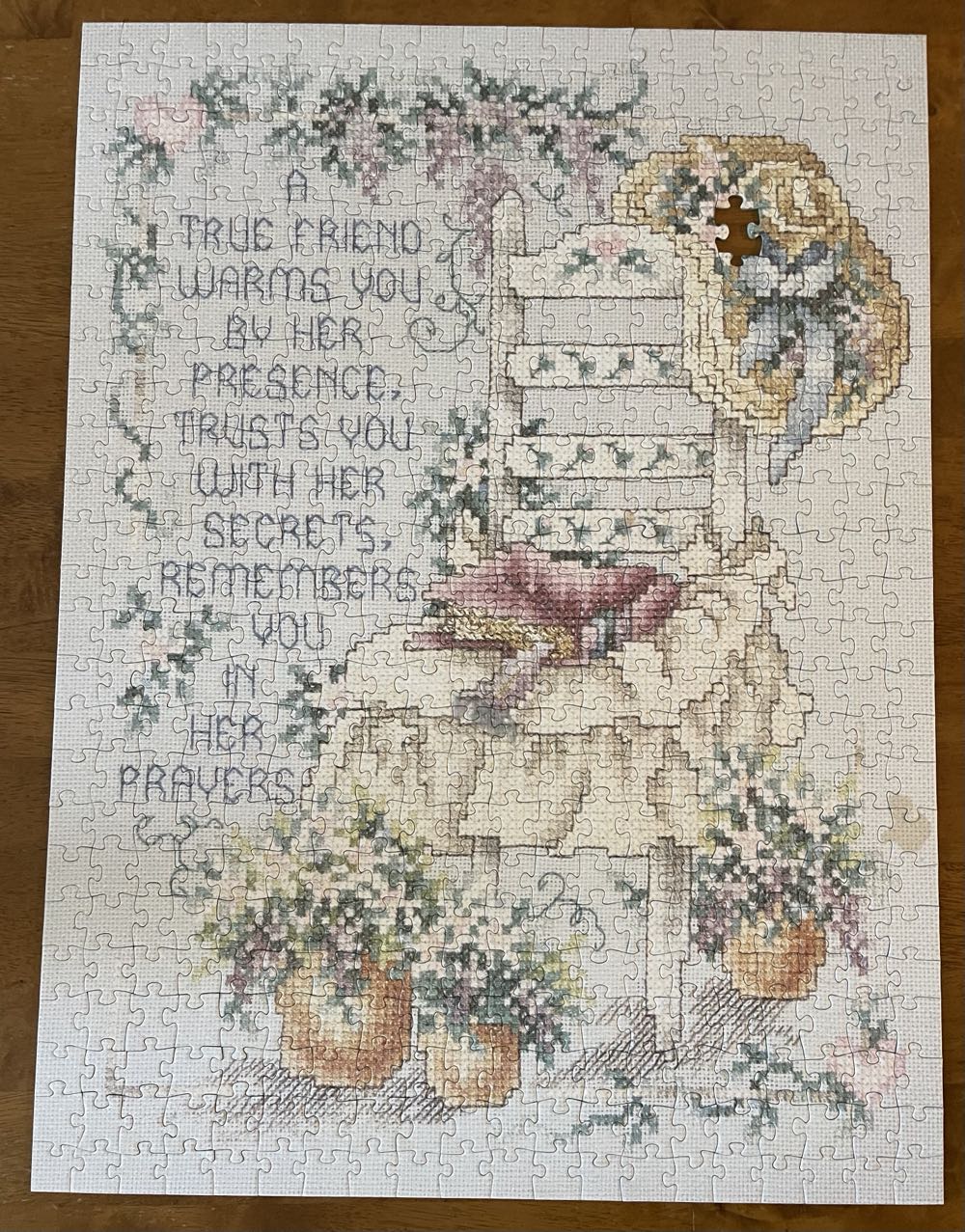 A True Friend - Hobbico puzzle collectible [Barcode 708066972001] - Main Image 2