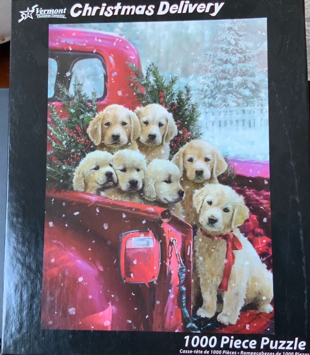 Christmas Delivery  - From Cheryl - Vermont Christmas Company puzzle collectible [Barcode 819273021977] - Main Image 2