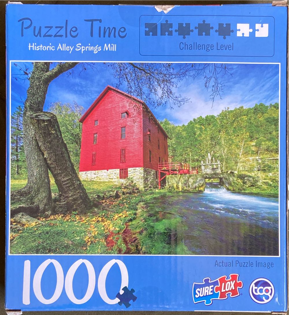 Historic Alley Springs Mill - SureLox puzzle collectible [Barcode 686141448729] - Main Image 2