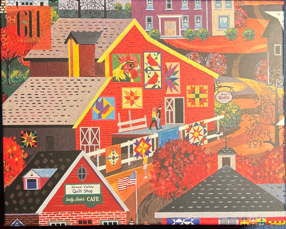 Barn Quilts - Grateful House puzzle collectible - Main Image 2