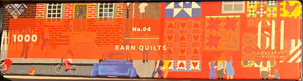 Barn Quilts - Grateful House puzzle collectible - Main Image 4