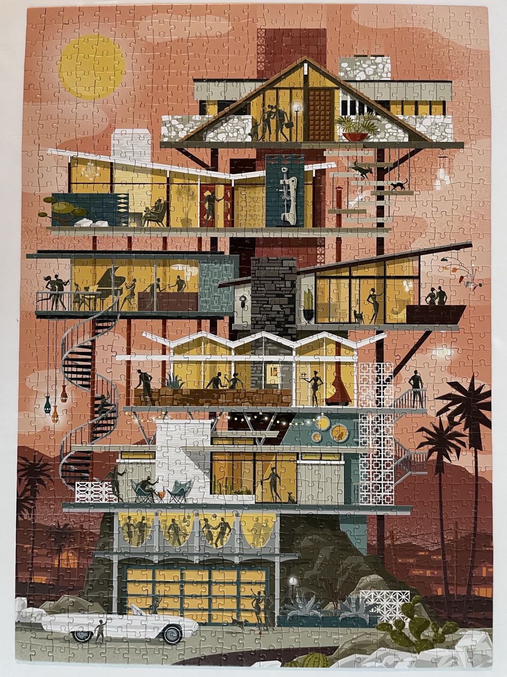 Desert Sunset - Modern Puzzles puzzle collectible - Main Image 2