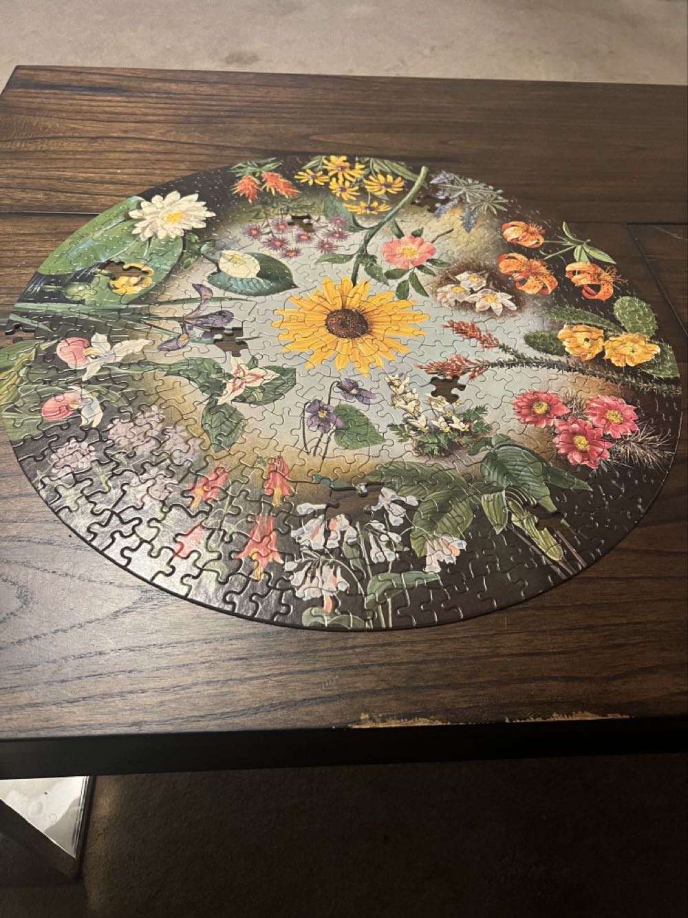 Wild Flowers - Springbok puzzle collectible - Main Image 3