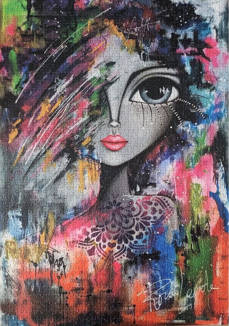 Chaotic Beauty - Magnolia puzzle collectible [Barcode 8699375066906] - Main Image 2