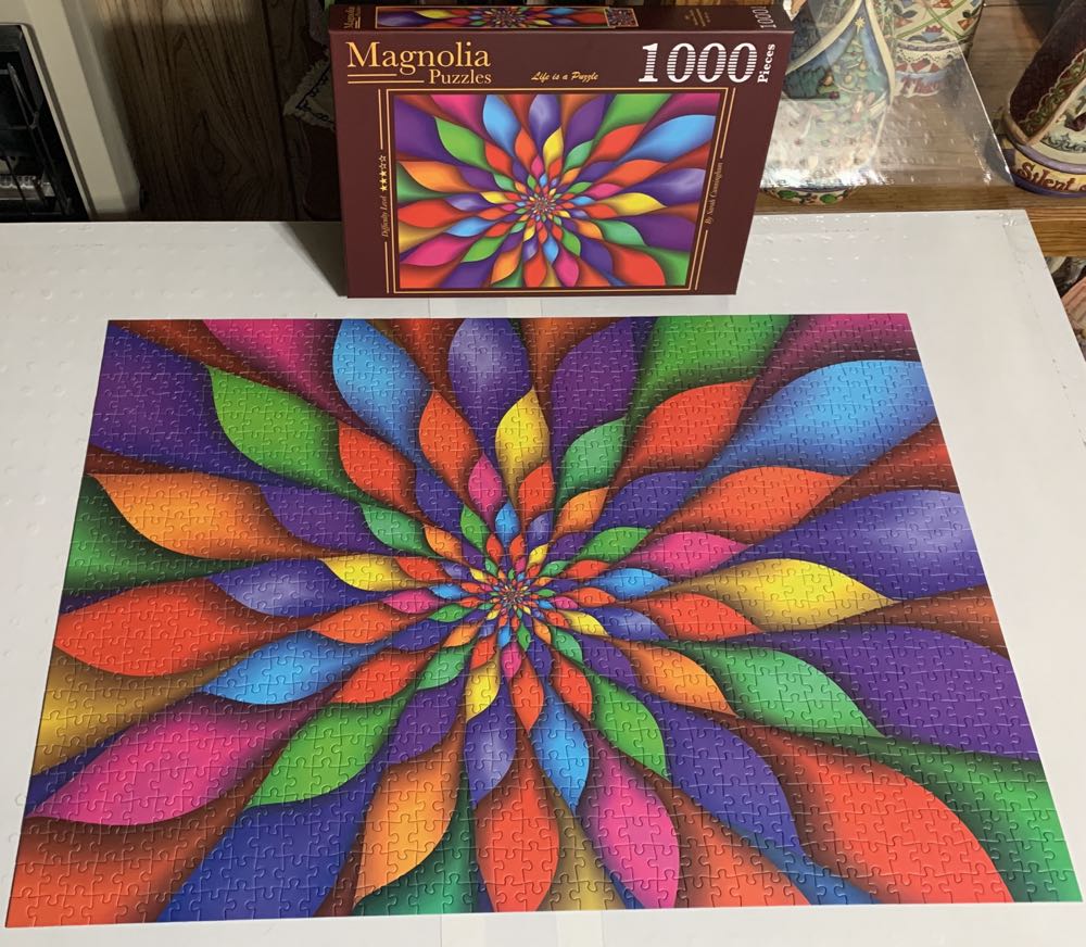 Rainbow Petals - Magnolia puzzle collectible [Barcode 8699375066760] - Main Image 2