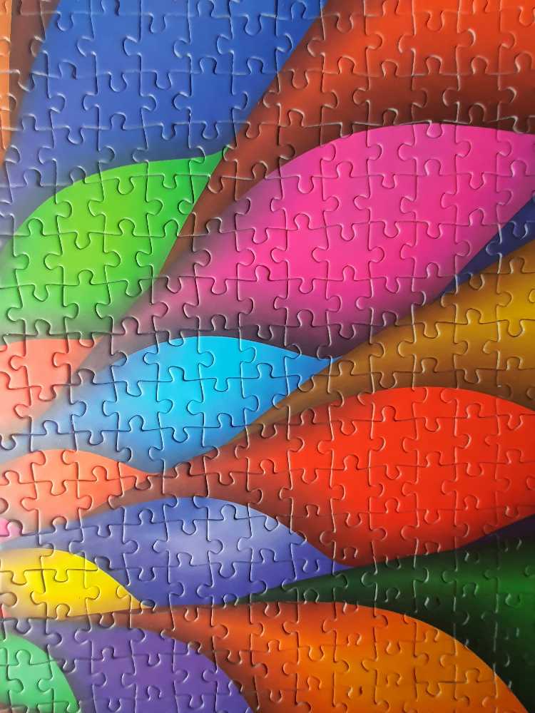 Rainbow Petals - Magnolia puzzle collectible [Barcode 8699375066760] - Main Image 3