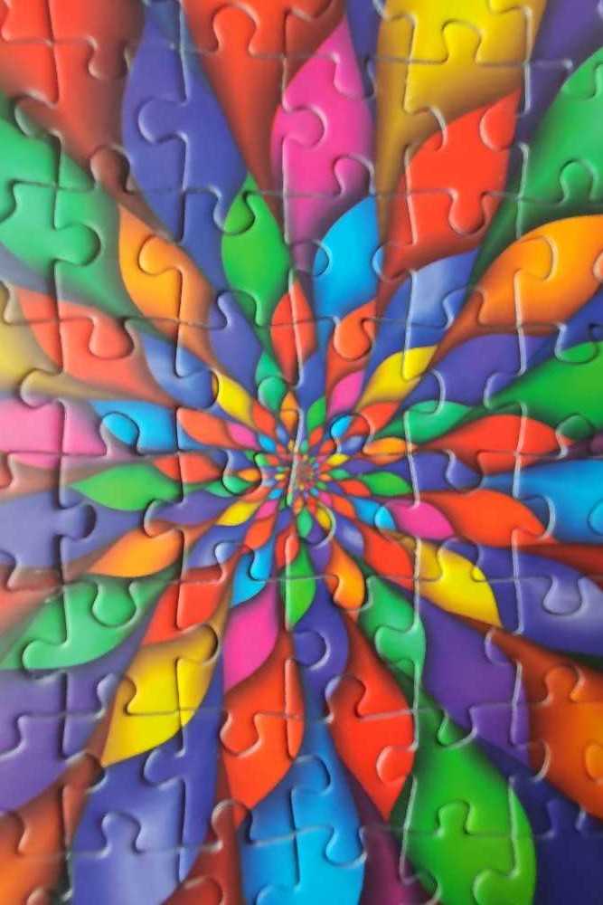 Rainbow Petals - Magnolia puzzle collectible [Barcode 8699375066760] - Main Image 4