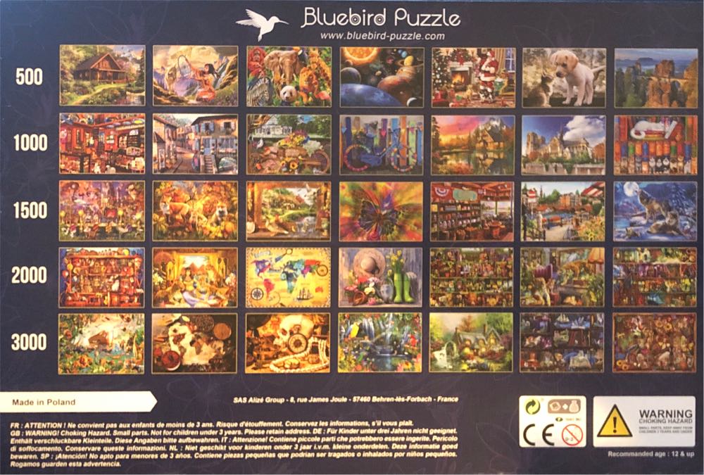 Girl’s 8 Gallery - Bluebird Puzzle puzzle collectible [Barcode 3663384702341] - Main Image 2