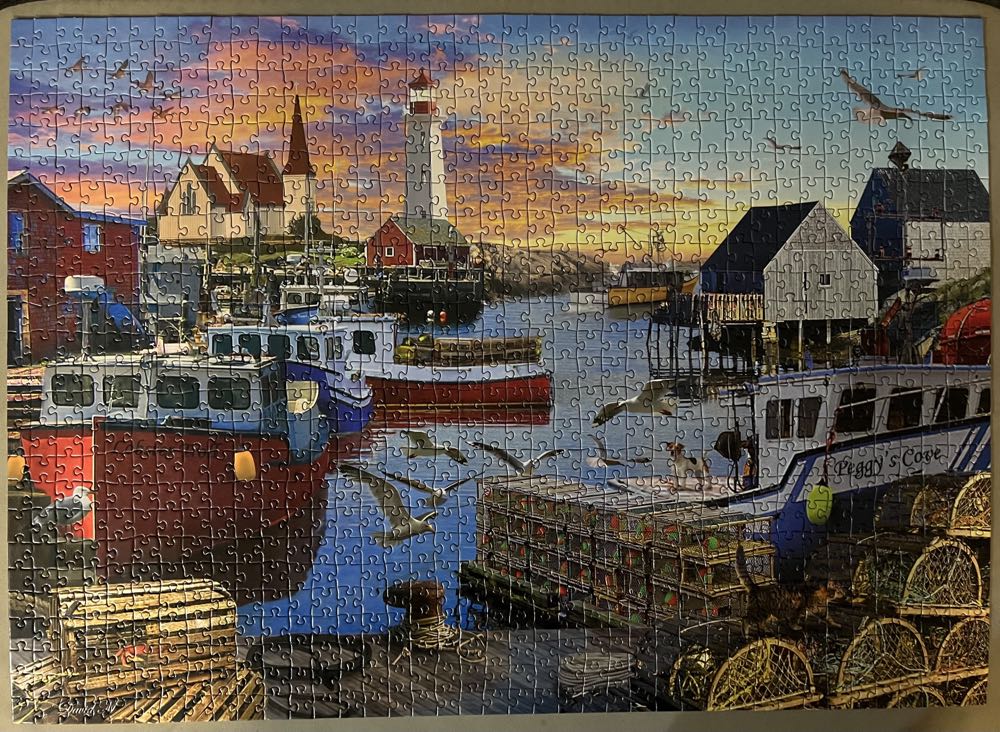 *Seagull Harbour - W H Smith puzzle collectible [Barcode 5013872094843] - Main Image 2