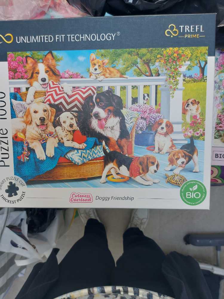 Trefl: Doggy Friendship - Trefl puzzle collectible [Barcode 5900511106985] - Main Image 2