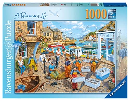 Fisherman’s Life SOLD - Ravensburger puzzle collectible [Barcode 4005556169214] - Main Image 1
