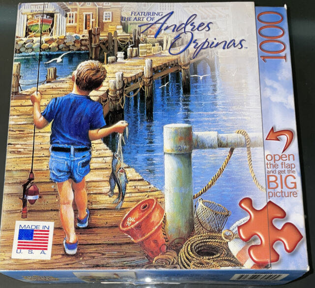 The Big Catch  - Master Pieces puzzle collectible [Barcode 705988705045] - Main Image 2