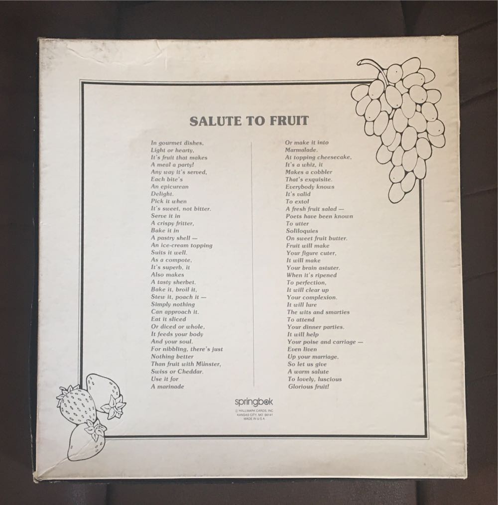 Delicious Delights- NFS - Springbok (Vintage) puzzle collectible - Main Image 2