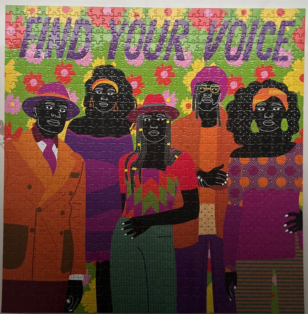 Find Your Voice - eeBoo Puzzles puzzle collectible [Barcode 689196511165] - Main Image 4