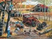 Gustav Klimt Jigsaw Pieces Emilie Floge 20”x29” Pomegranate Artpiece Piece Jigsaw Pomegranate