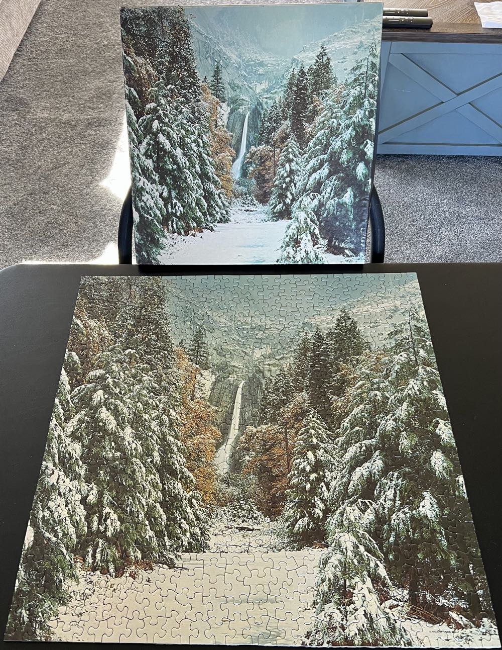 Winter In The Mountains - 702, 10/4/24 - Springbok puzzle collectible - Main Image 3