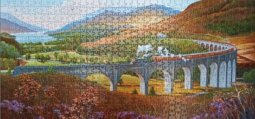 Glenfinnan Viaduct - Gibsons puzzle collectible [Barcode 5012269040371] - Main Image 3