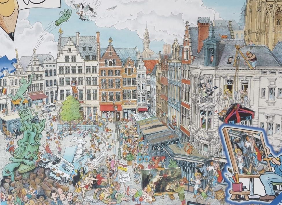 *Antwerpen - Ravensburger puzzle collectible [Barcode 4005556171453] - Main Image 2