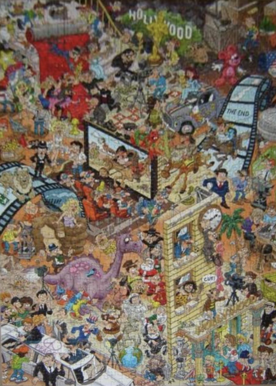Hollywood  - Ravensburger puzzle collectible [Barcode 4005556149858] - Main Image 3