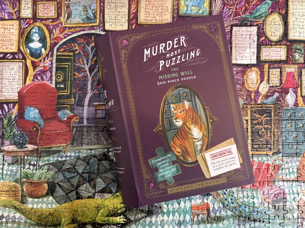 Murder Most Puzzling: The Missing Will - Puzzle Thrillers 🚫 puzzle collectible [Barcode 9781797209562] - Main Image 4