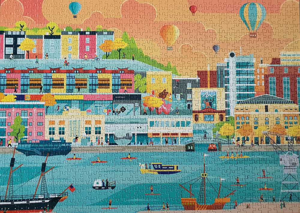The Marina - Falcon Contemporary puzzle collectible [Barcode 8710126113615] - Main Image 2