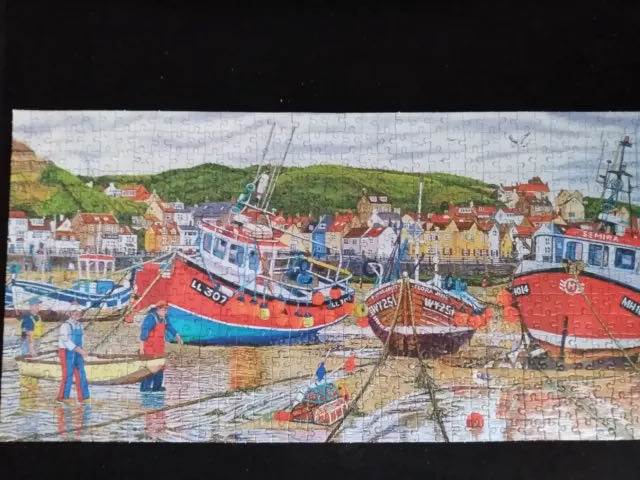 Looe Harbour - Gibsons 🇬🇧 puzzle collectible [Barcode 5012269040548] - Main Image 3