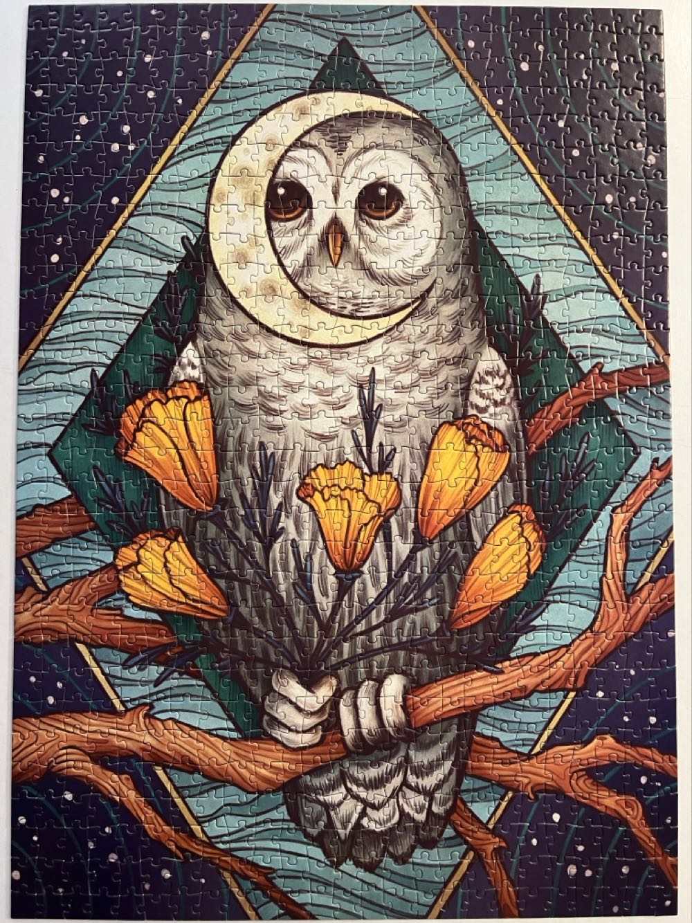 Illustrated Herbiary: California Poppy - Storey Puzzle puzzle collectible [Barcode 9781635864038] - Main Image 2