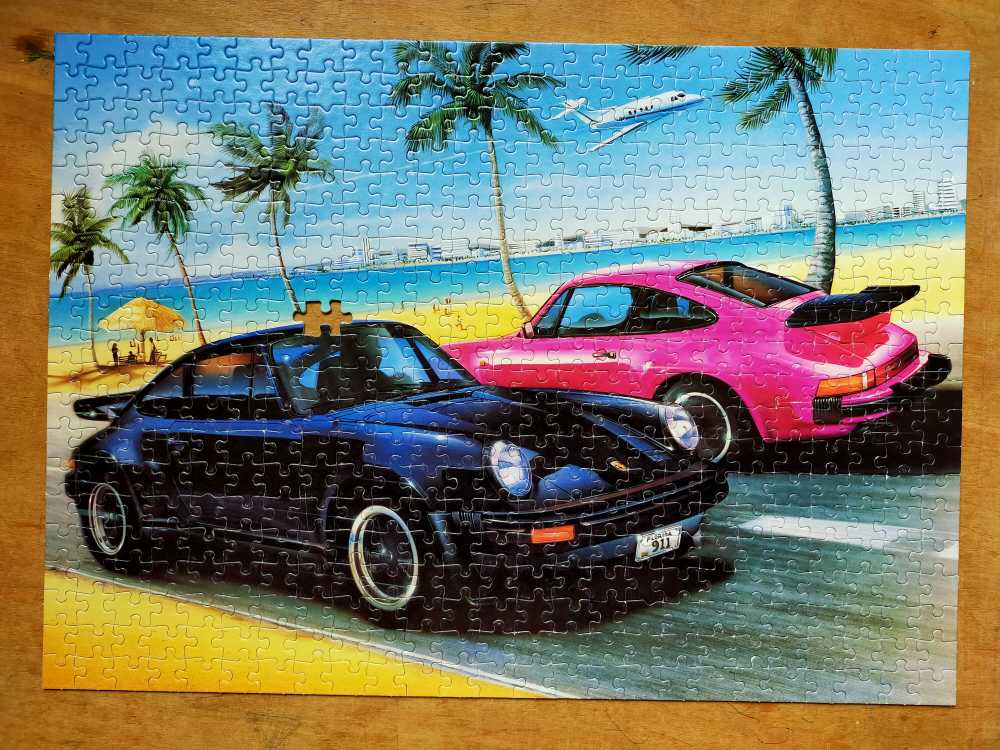 Porsche Carrera - Jumbo puzzle collectible [Barcode 8710126015766] - Main Image 2