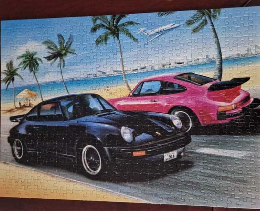 Porsche Carrera - Jumbo puzzle collectible [Barcode 8710126015766] - Main Image 3