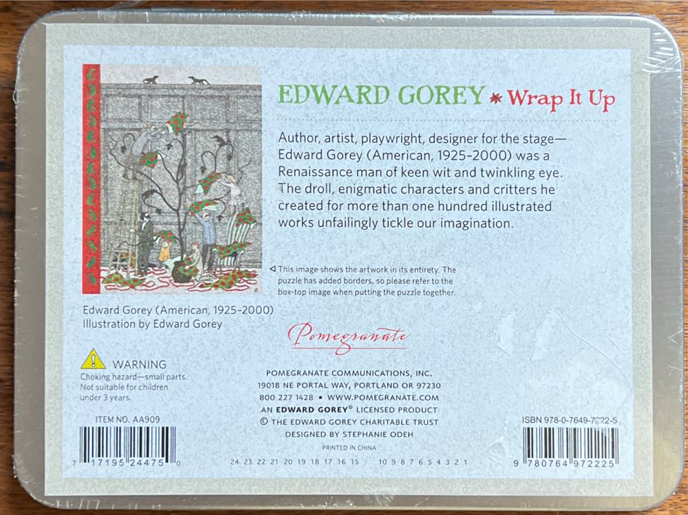 Wrap It Up - Pomegranate puzzle collectible [Barcode 9780764972225] - Main Image 2