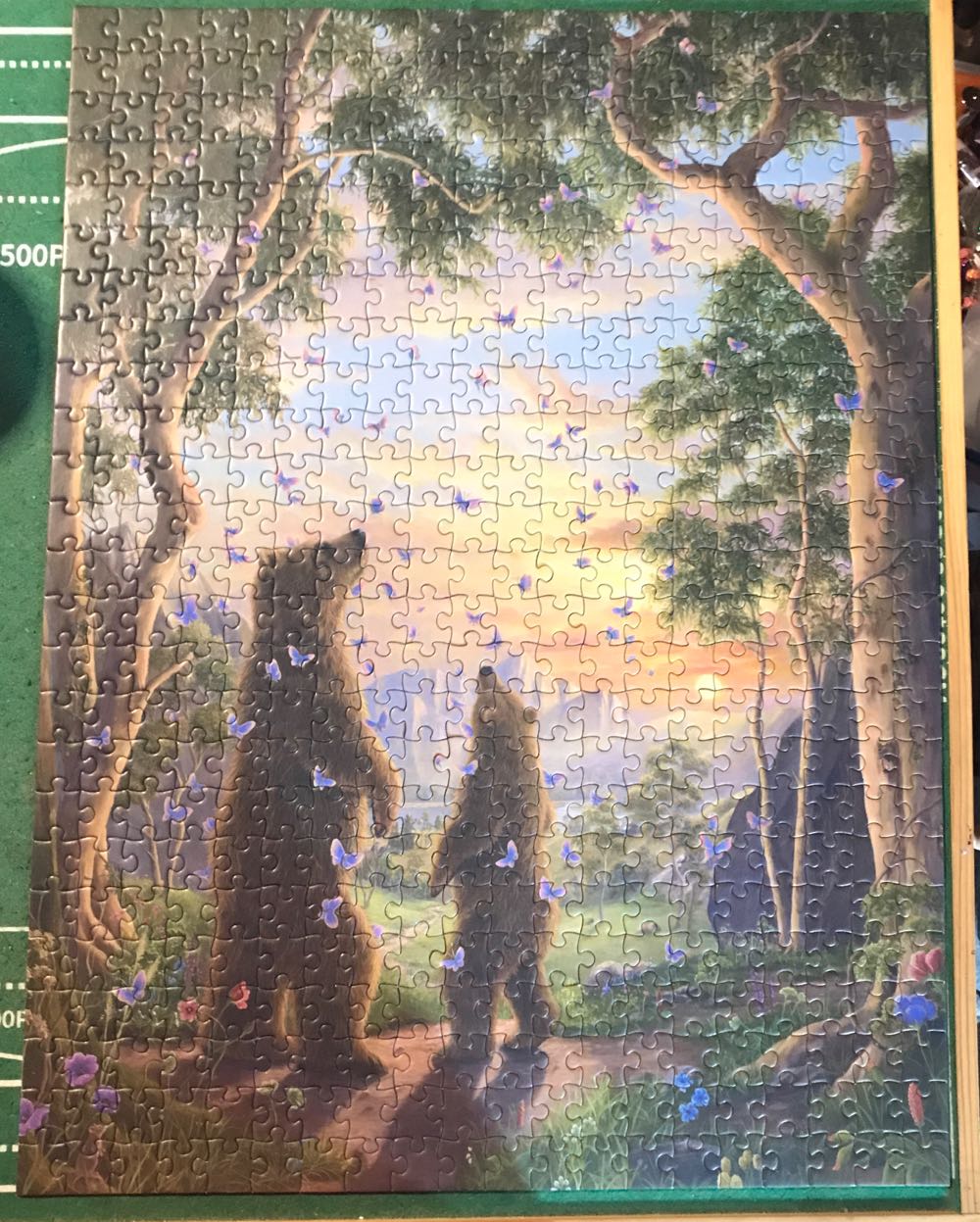 The Golden Hour - Pomegranate puzzle collectible [Barcode 9780764982118] - Main Image 3