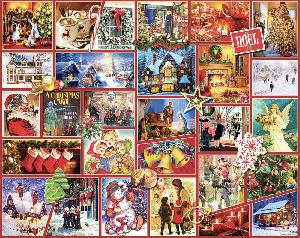 Joy to the World - White Mountain puzzle collectible [Barcode 724819259427] - Main Image 2