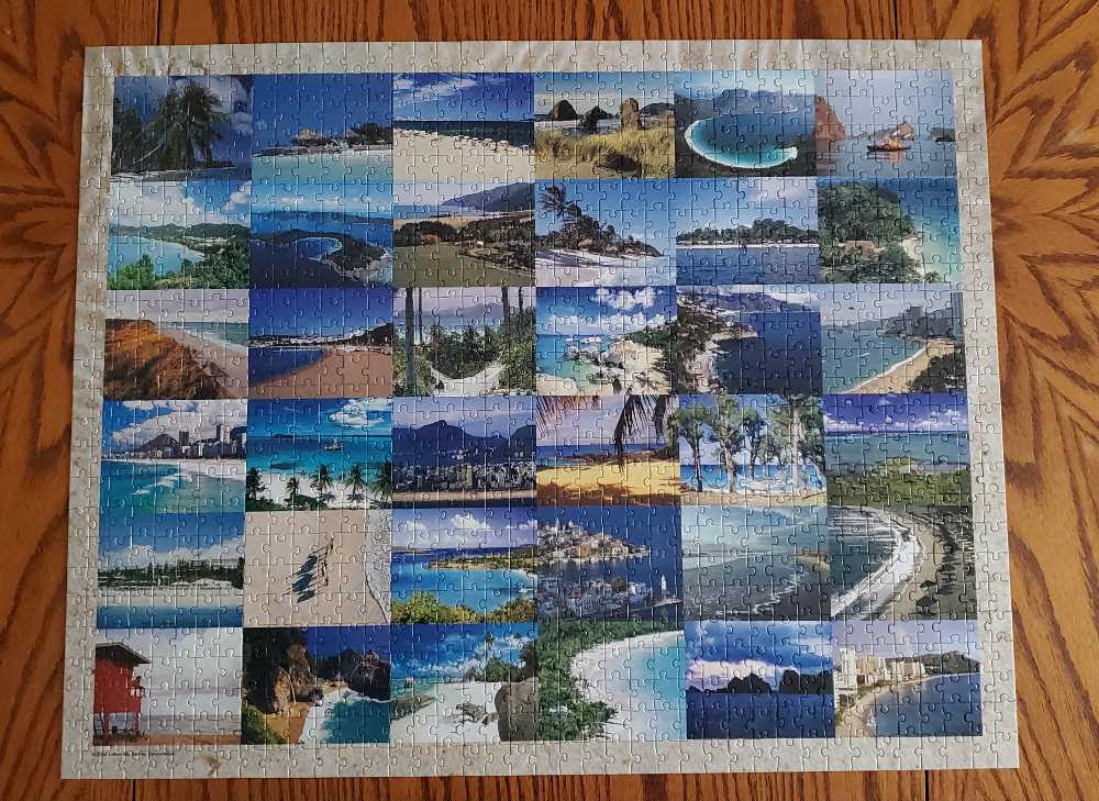 1,000 Places To See Gorgeous Beaches - Bepuzzled puzzle collectible [Barcode 023332352265] - Main Image 2