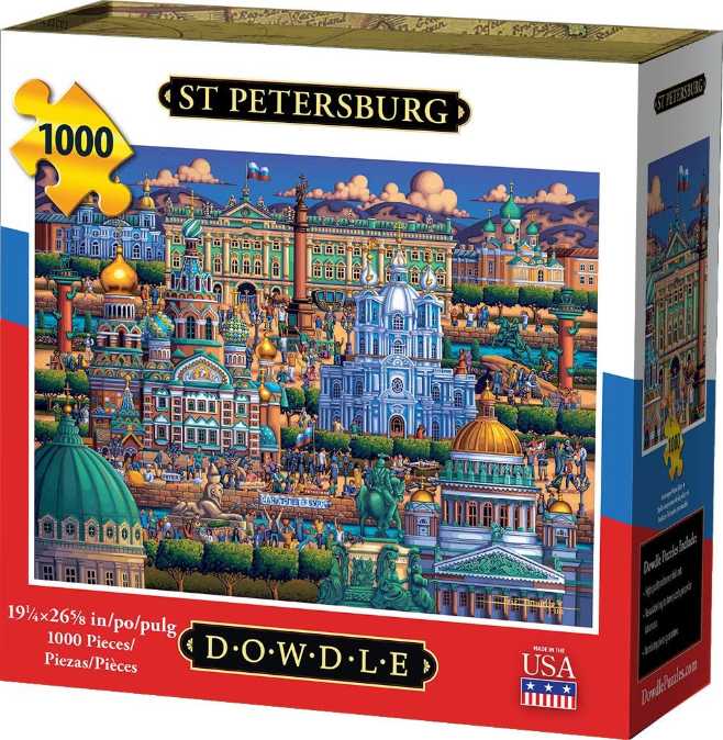 St Petersburg - Dowdle puzzle collectible [Barcode 671095404754] - Main Image 2